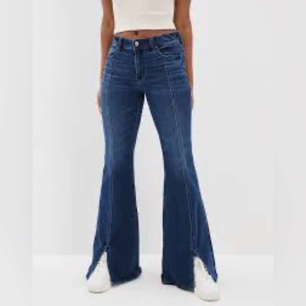 American Eagle Outfitters festival flare Jeans NWT 14/32W